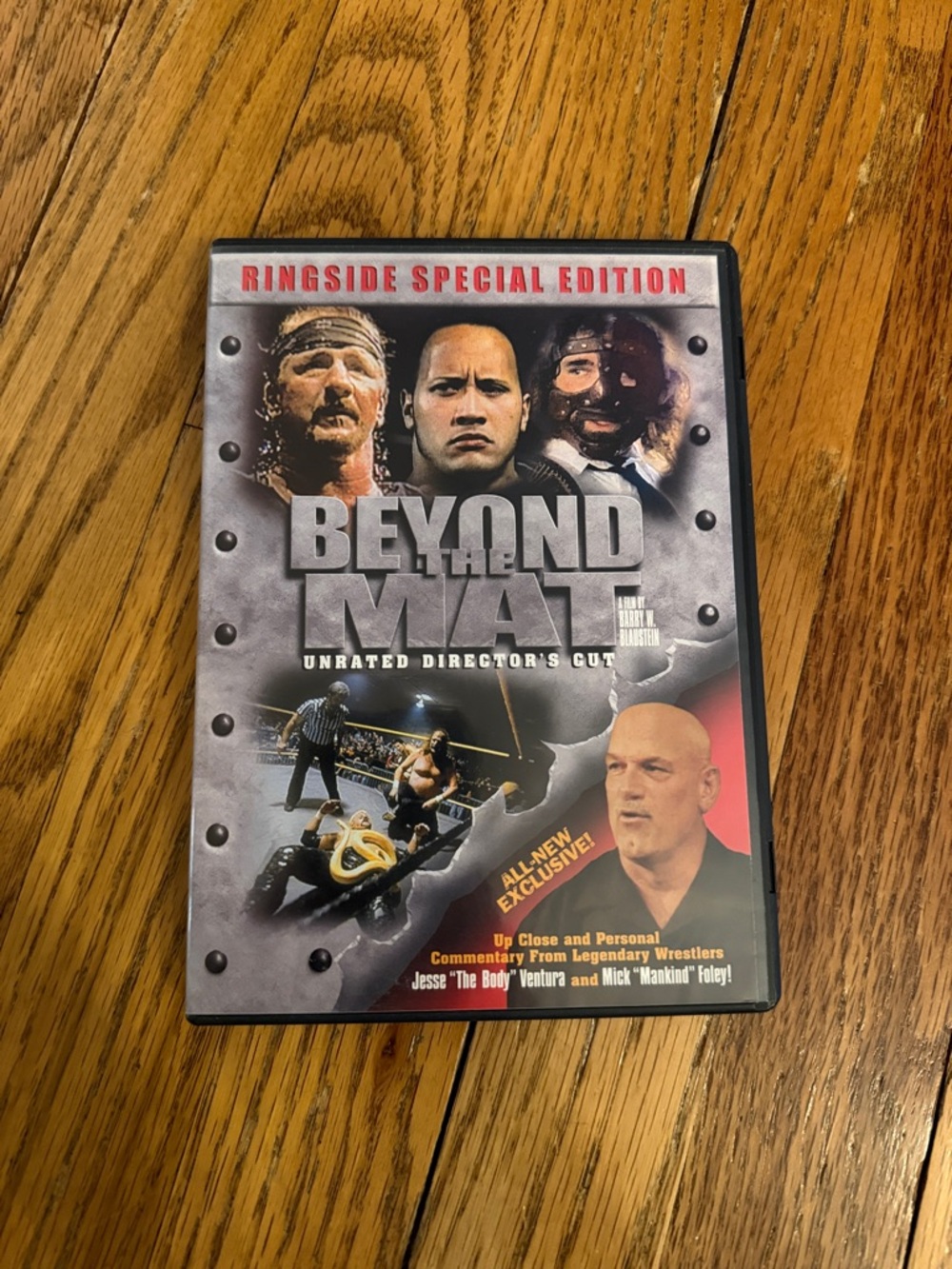 WWE Beyond the Mat Ringside Special Edition - Black & Red DVD